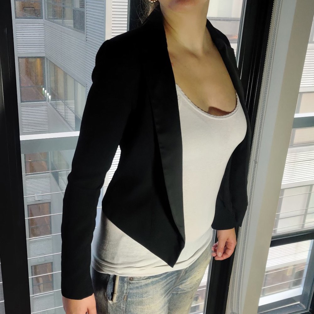 Daya by Zendaya Black Tuxedo Blazer